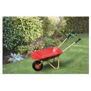 kids metal wheelbarrow