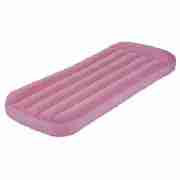 Tesco Kids single airbed pink