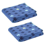 Kids Stars Fleece Twinpack