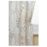 Leaf Print Curtains 117x183cm