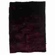 Tesco luxurious shaggy 120x170cm plum