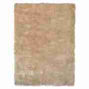 luxurious shaggy rug 70x140cm natural