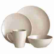 Matt Dinner Set 12pce Cream