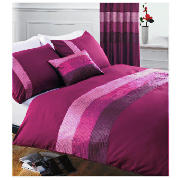 Nanza Duvet Set Double, Plum