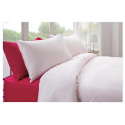 Plaindye Duvet Set Double, Pink