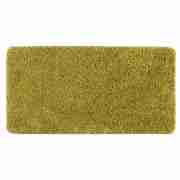 shaggy rug 60x120cm green