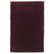 Tesco Wool Rug, Plum 100X150cm