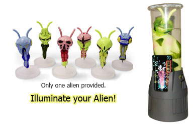 Tube Aliens with Illuminator