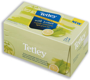 Tea Bags Green Tea with Lemon