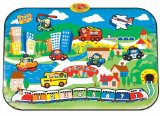 Jumbo Childrens/Kids Touch Sensitive Play Mat - CITY