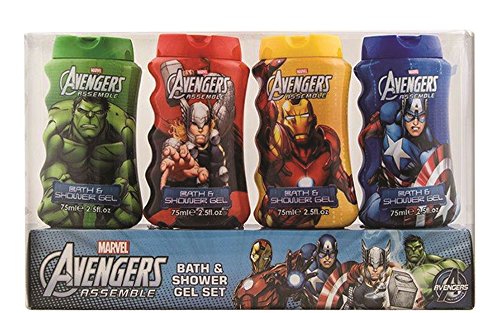 Marvel Avengers Travel Bath & Shower Gel Collection