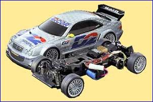 Tamiya 1 10 Scale Radio Controlled Mercedes-Benz CLK DTM 2000 Team D2