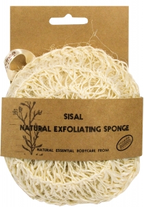 HYDREA LONDON SISAL NATURAL EXFOLIATING SPONGE