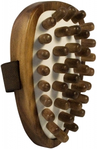 HYDREA LONDON WALNUT WOOD CELLULITE MASSAGER