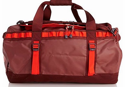 Base Camp Duffel Bag - Cherry Stain Brown/Fiery Red, Medium