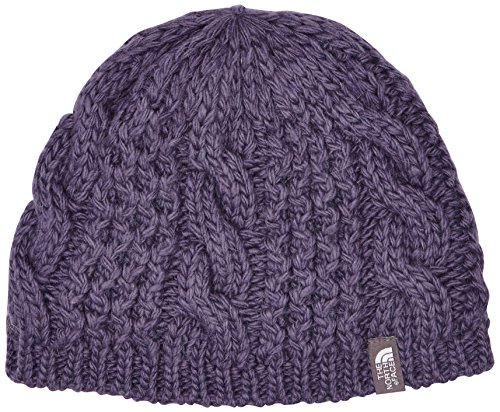 Cable Minna Beanie - Greystone Blue, One Size