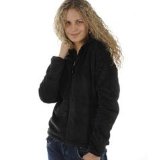 TNF Womens Mossbud Full Zip Hoodie Black 14 (L)