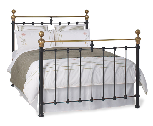 Double Hamilton Bedstead - Satin Black