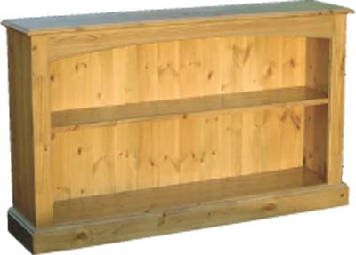 The Pine Factory BOOKCASE 1 ADJ SHELF WIDE