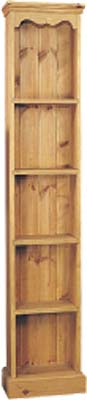 The Pine Factory BOOKCASE SLIM 5 SHELF