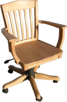 OFFICE CHAIR HEAVY SLAT