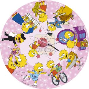 Lisa Montage Circular Jigsaw 500 Piece Jigsaw Puzzle