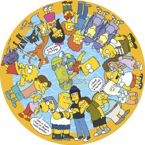 Springfield Kid s Jigsaw 500 Piece Circular Jigsaw Puzzle