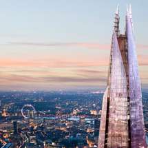 View from The Shard and Thames Sightseeing