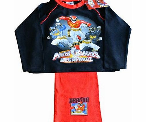 ThePyjamaFactory Boys Pyjamas Power Rangers Pyjamas 5-6 Years aw13