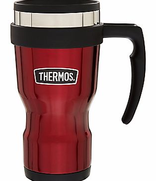 Vintage Travel Mug, Red