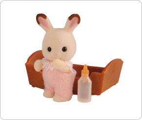 Sylvanian Families Chocolate Rabbit Baby