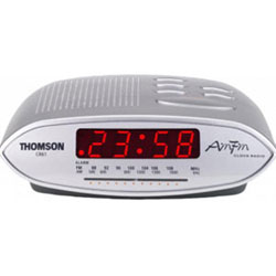 THOMSON MW / FM CLOCK RADIO CR61