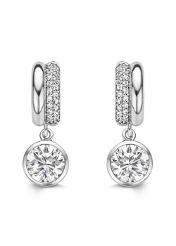 Silver Cubic Zirconia Earrings 7609ZI