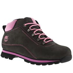 Female Tbl U Hiker Nubuck Upper Casual in Black & pink, Natural - Honey