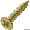 8 x1` Electro Brass Woodscrews Pack