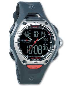 Gents LCD Ironman Dual Display Watch