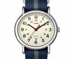 Timex Originals Mens Blue Grey Weekender Slip