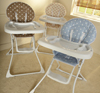 dotti high chair blue white spots