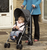 move stroller grey