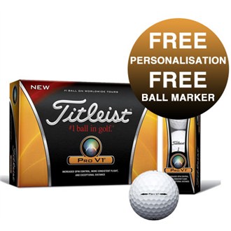 Personalised Pro V1 Golf Balls (12 Balls)