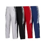 Adidas T8 Junior Tracksuit Trousers (Youth Medium Black/White)