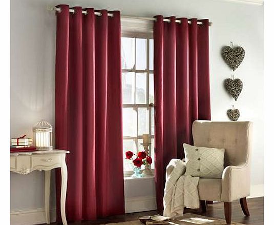 Eyelet Lined Curtains