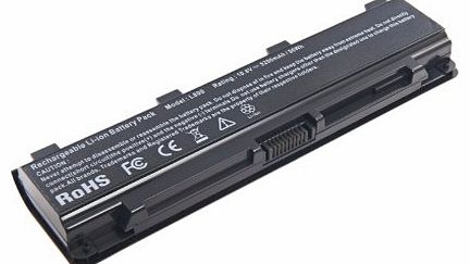 BATTERY for Toshiba Satellite Pro C845D C850D C855D C870D C875D L845D L850D L855D L870D L875D PA5023U-1BRS PA5024U-1BRS PA5025U-1BRS [10.8V 5200mAH Li-ion]