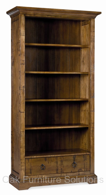 Light Wide Bookcase