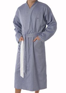 Woven Loungewear Bathrobe