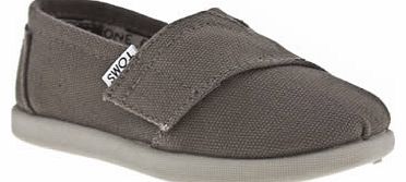 kids toms grey classic unisex toddler 2201507570