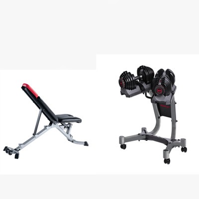 Top Brands Bowflex Selecttech Dumbell   Stand   3.1 Bench