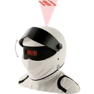 Gear Stig Projection Alarm Clock