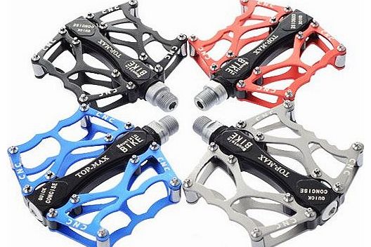 9/16`` Alloy Bike Cycling Pedals MTB/BMX Bicycle Flat-Platform Pedals Black