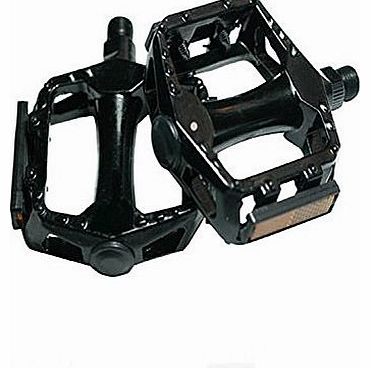 9/16`` Alloy Cycling Flat-Platform Pedals MTB BMX Bicycle Black